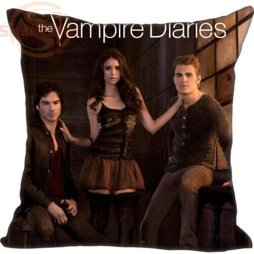 New Arrival The Vampire Diaries Season Pillowcase Wedding Decorative Pillow Case Customize Gift For Pillow Cover
