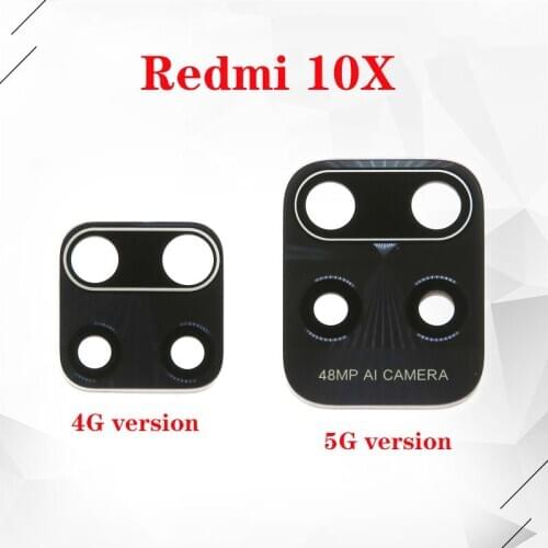 Original rear back camera lens glass replacement for Xiaomi Redmi 10X