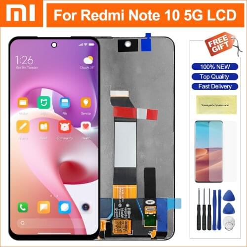 Original Screen For Xiaomi Redmi Note 10 5G Touch Screen Display Digitizer Replacement For Xiaomi Redmi Note10 M2103K19G