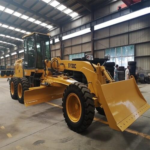 SYNBON SY130C Widely Used Mini Grader Road Construction Equipment Small Motor