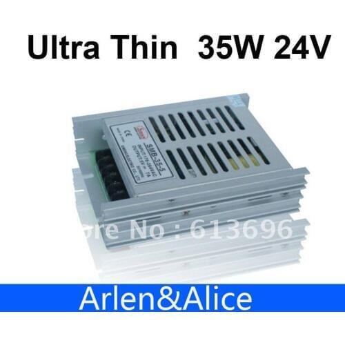 35W 24V Ultra thin Single Output Switching power supply for LED Strip light