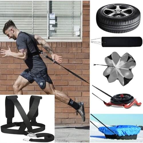 Sled Harness Workout Resistance and Assistance Trainer Physical Training Resistance Rope Kit Improving Speed Stamina Strength