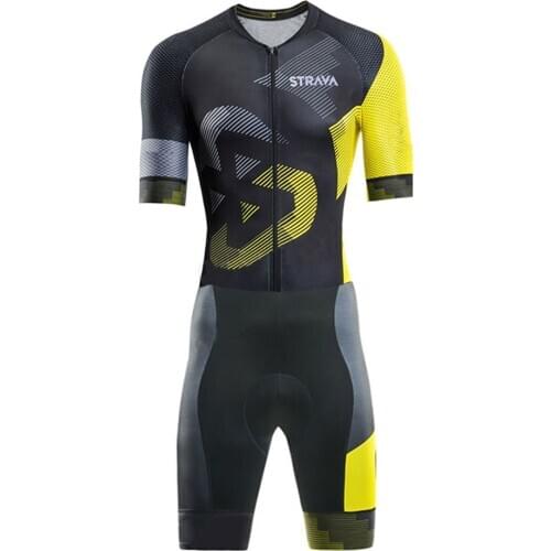 Strava ropa ciclista hombre 2021 Profession one piece cycling suit Triathlon Bike cycling Skinsuits Jumpsuit bicycle clothing