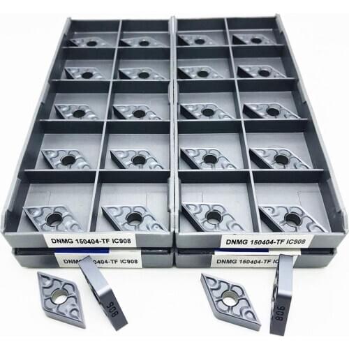 High quality DNMG150408 TF IC907 IC908 DNMG150404 TF IC907 IC908 carbide blade external turning tool metal lathe parts tool