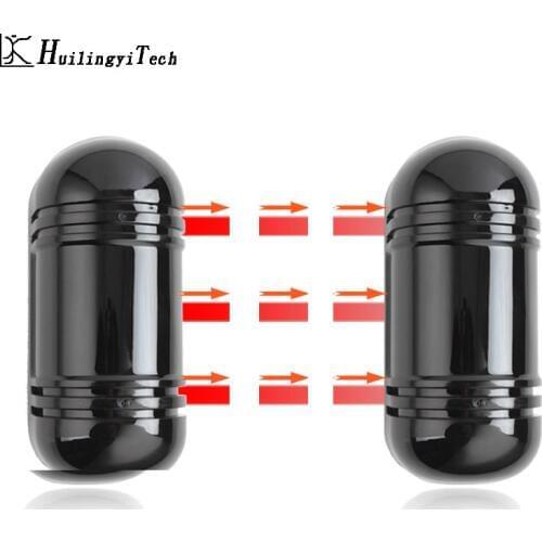 2 Beams Sensor Active Infrared Intrusion Detector IR 30m~150m Outdoor Perimeter Wall Barrier Fence for GSM alarm system