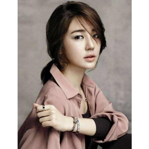 5D DIY Full square/round diamond painting Korea singer Yoon Eun Hye 3D embroidery cross stitch Diamond mosaic Home dector Gift