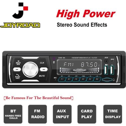 M4 1Din Car Radio Multimedia Remote control FM/AM/RDS/DAB/DAB+ USB AUX BT RCA Input In Dash Locator Auto Stereo Head Unit
