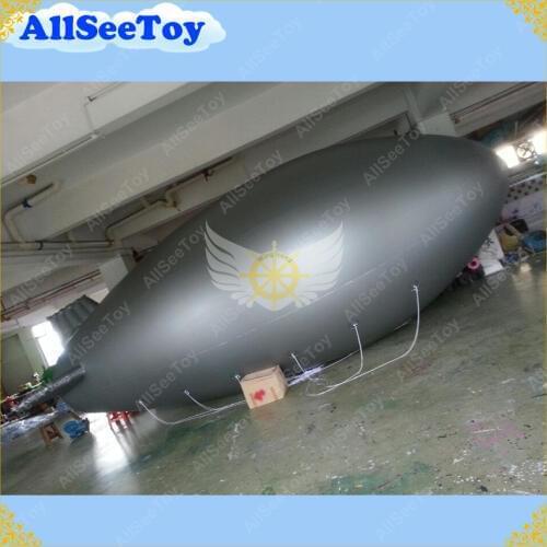 Free Shipping 8m Long Inflatable Advertising Blimp Inflatable Zeppelin/Airship with your Different Logos