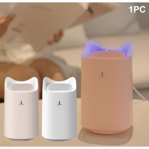 Purple vortex Cookie Cat USB Mosquitoes killer Lamp Physical Silent Pest Repeller safe and comfortable Bug insect Pest killer