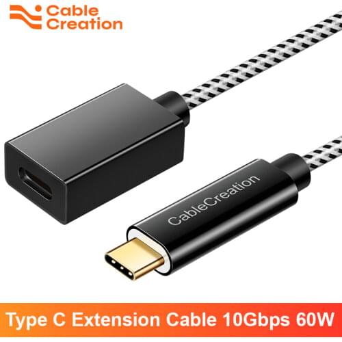 USB Type C Cable, CableCreation SuperSpeed 10Gbps USB 3.1 Type C Male to Female Extension Cable, Compatible Nintendo Switch, etc