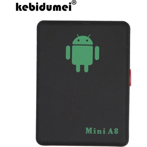 Kebidumei 2020 Hot sale Mini A8 GPRS Tracker Locator Real Time For Car Kids Pet GSM/GPRS/LBS Tracking Power adapter High Quality