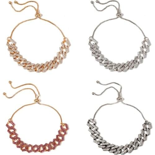 New Adjustable Ladies Anklet Alloy Rhinestone Trend Accessories European and American Fashion Foot Accessories