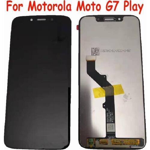 Original For Motorola Moto G7 Play LCD Display Touch Screen Digitizer Assembly Sensor G7Play XT1952 Phone Pantalla