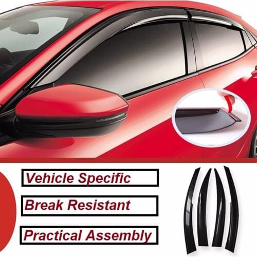 Fit For Fiat Egea Glass Apron Protection Accessory Tunning Designed Custom Fit 4 Piece Set Window Accessories