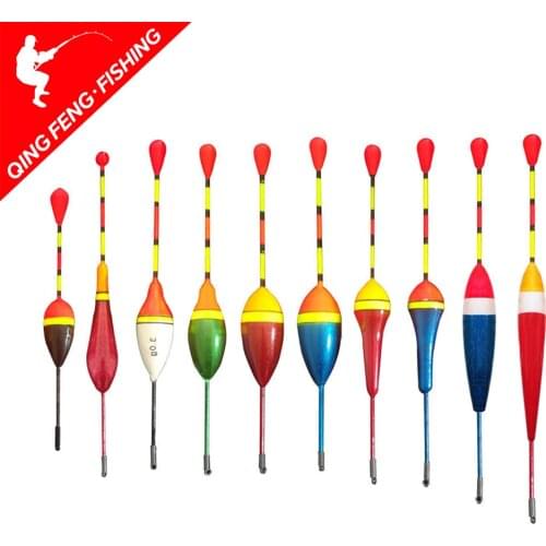 Fishing Floats Set Buoy Bobber Fishing Light Stick Floats Fluctuate Mix Size Color float buoy For Fishing Accessories