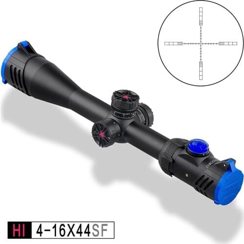 Discovery Optics HI 4-16X44 SF Riflescopes Hunting Optical Sights Glass Etched Tactical Target Rifle Scope With Bubble Level