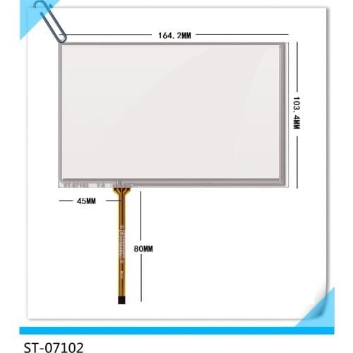 ST-07102 AT070TN83 V.1 AT070TN84 7.1 inch touch screen