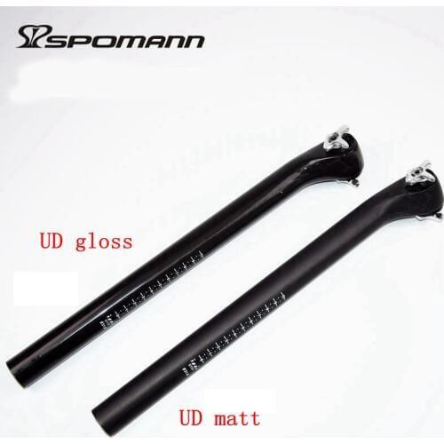 Full Carbon MTB Seatpost Bicycle Suspension Seat Post Mountain Road Bicycle Seatposts Offset Bicicleta Bike Accessories Parts