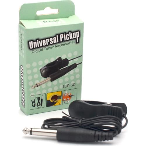 Acoustic Guitar Clip-line Pick up Pickup Cable Built-in Vibration Sensor With 6.35 Jack