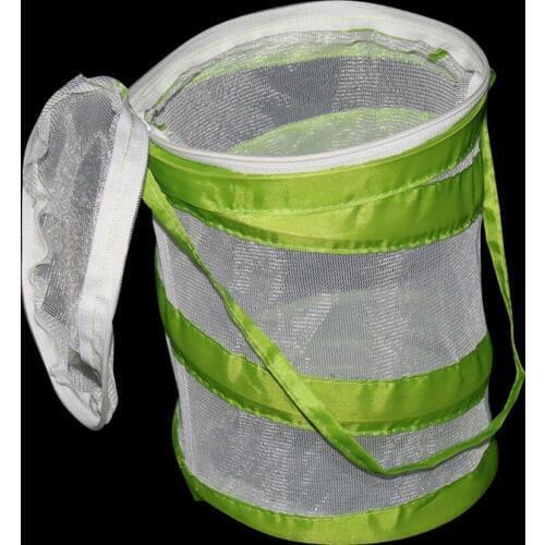 1 Pcs Butterfly Cage Small Pet Cage Cicada Folding Cage Silkworm Baby Firefly Insect Breeding Box