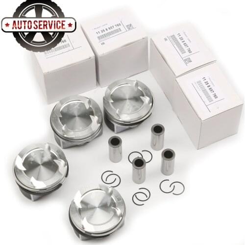 11258678931 Engine 22MM Pistons & Rings For BMW F20 F22 F23 F36 F33 F32 G30 B48 B20A Mini F55 F56 F57 F31 B48 A20A F34 B48 B20C