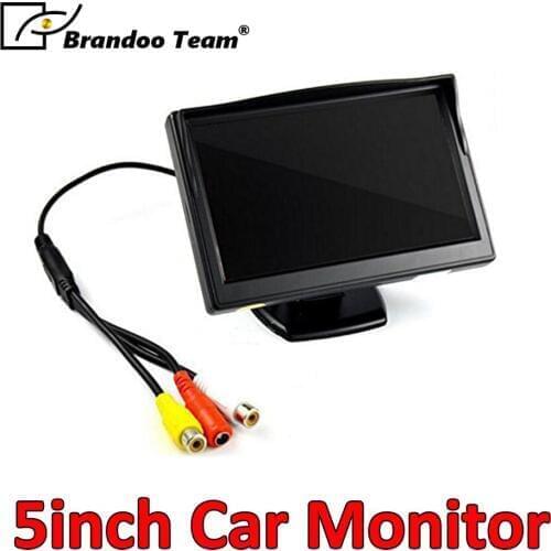 5" TFT LCD HD Screen Monitor for Car Rear Rearview Backup Camera