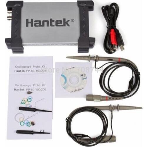 HANTEK 6022BE Bandwidth 20MHz Sampling rate 48M double channel oscilloscope NTEK Economic oscilloscope