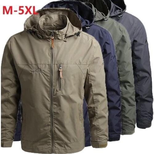 Mens Softshell Jacket Autumn Spring Streetwear Tactical Bomber Windbreaker Jackets Men Hooded Hip-hop Pilot Windproof Coats 5XL