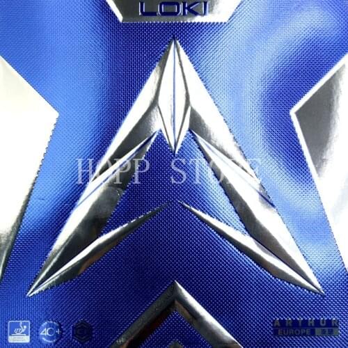 LOKI Arthur EURO Carbon Sponge Table Tennis Rubber Sticky Professional Pips In Ping Pong Rubber ITTF Approved Super Redound