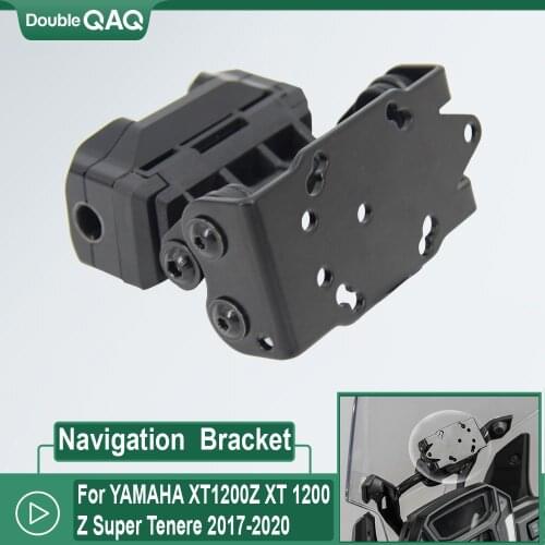 Motorcycle 2017-2020 For YAMAHA XT1200Z XT 1200 Z Super tenere GPS SMART PHONE Navigation GPS Plate Bracket Adapt Holder Kit