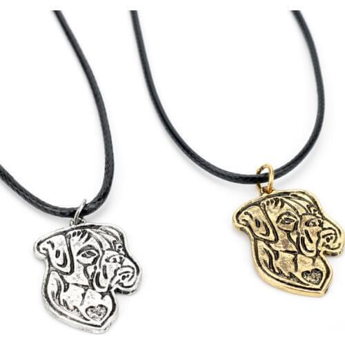 MQCHUN Animal Jewelry Rope Chain Pet Pendant Necklaces Lovers Jewelry Newfoundland Dog Necklaces -30