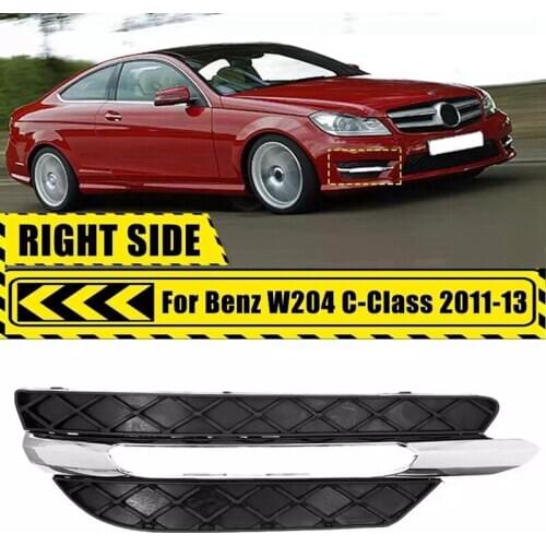 DRL Right Front Bumper Grill Daytime Running Light Lamp Cover for Mercedes-Benz C-Class W204 2011-2013 2048851453