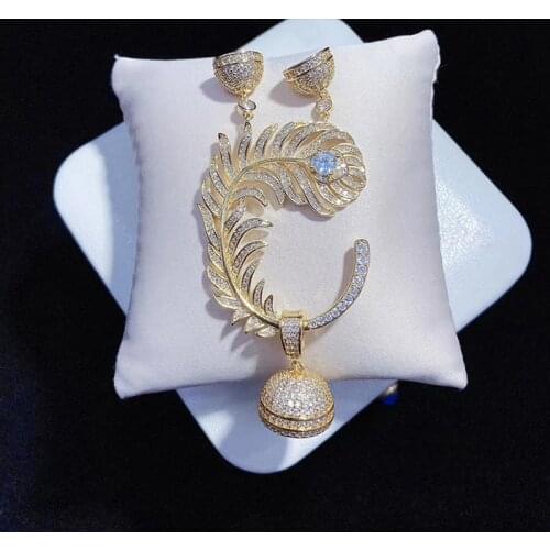 80x35mm Womens High Quality Classic zircon jewelry accessories, necklaces and sweater chain tassels，No necklace included