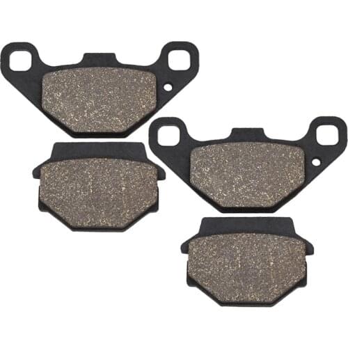 Motorcycle Front and Rear Brake Pads for KAWASAKI KX125 KX 125 1986 BJ 250 BJ250 Estrella 1992-2001 KX 250 KX250 1986