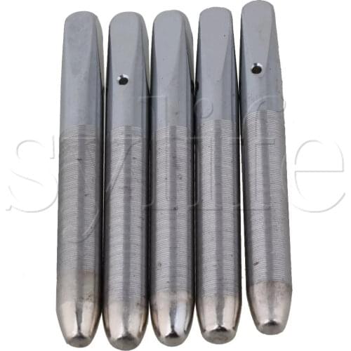 5pcs Durable Piano Loose Tuning Pins Pegs Replacement 7.3mm Diameter Silver