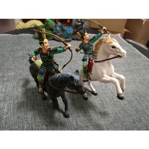 Japanese samurai 3.75 Warring States cavalry and archers 2 1 / 18 ancient soldiers 2pcs/set