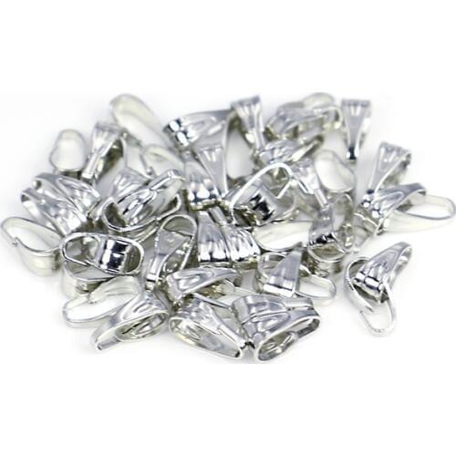 300pcs/lot Antique Silver Plated Necklace Clasps Jewelry Findings Accessories fit for Jewelry Making