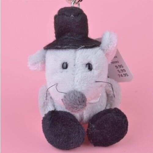 1 Pcs Bridegroom Mouse Small Plush Pendant Toy, Kids Doll Keychain / Keyholder Gift Free Shipping
