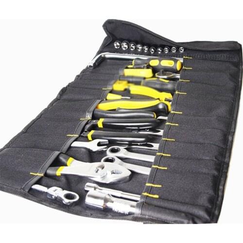 1Pcs Tool Storage Bag Parts Roll-up Motorcycle Mixed Oxford cloth 58*34cm Wrench Spanner Socket Package Hot sale