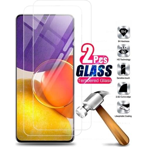 2PCS protective glass for samsung galaxy a82 a 82 2021 5g sm-a826f/ds 6.7'' phone screen protector protection film shelid glas