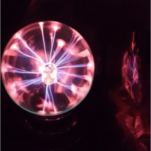 2018 USB Plasma Ball Electrostatic Sphere Light Magic Crystal Lamp Ball Desktop Lightning Christmas Party Touch Sensitive Lights