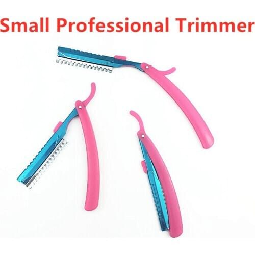 2020 Professional Trimmer Safe Blade Shaping Knife Eyebrow Blades New Folding Shaving Knife Scraper Shaver Makeup Beauty Tools