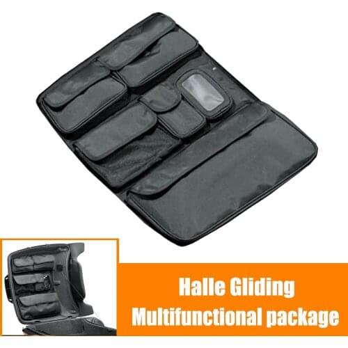 Motorcycle Tour-Pak Lid Fitted Lining with Organizer Storage Pocket Saddlebag For Harley Touring 2014-2020 Road King FLHX