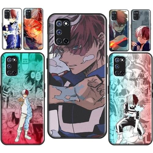 Shoto Todoroki My Hero Academia For OPPO Find X2 X3 Pro A1K A3S A5S A15 A52 A72 A83 A91 F7 A53 A31 A9 A5 2020 Phone Case