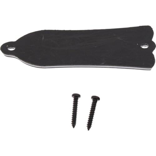 Black 3-Ply Rod Cover For Electric Guitar 2.28x1.02x0.08inch