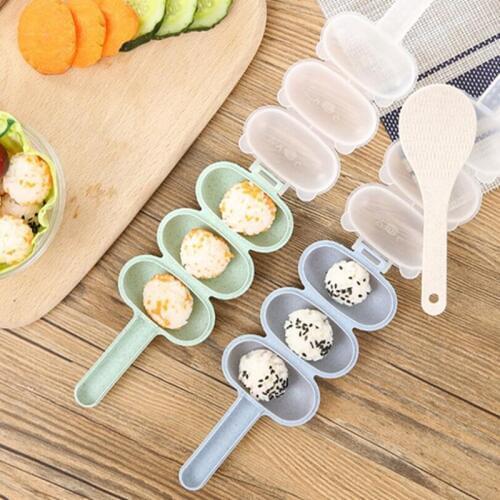 Rice Ball Mold Vibrator Children Food Decoration Creatve Kitchen Tool 2019 New DIY Lunch Making Mold