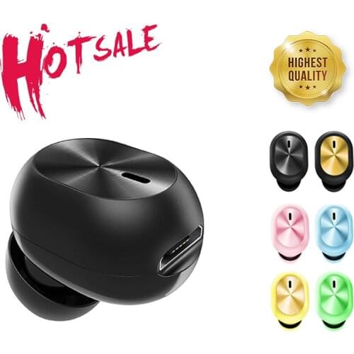 Hot Sale TWS Bluetooth-compatible Earphone For All Smart Phone Sport Headphones Stereo Earbud Wireless Earphones In-ear