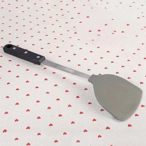 Kitchen Turner Silicone Nonstick Cooking Spatula Cooking Utensil Stainless Steel Spatula Long Handle Spatula Cooking Utensils