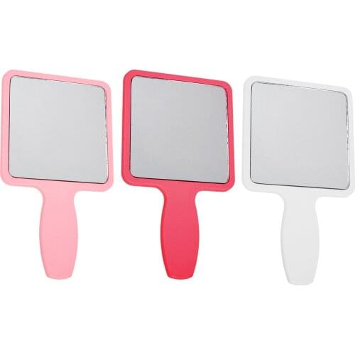 Small Handheld Mirror Hand Held Mirror with Handle, Works Great for Playing Dress-Up, Makeup or Little Girls Princess Parties