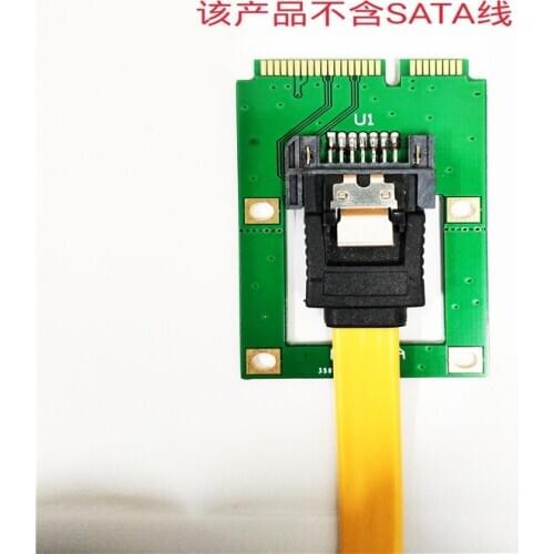 Mini PCIE mSATA interface to SATA interface adapter card sata to mSATA adapter